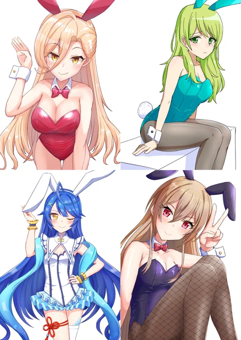 今夜は中秋の名月!そしてお月様ということはバニー!最近の推しのバニー絵まとめ 