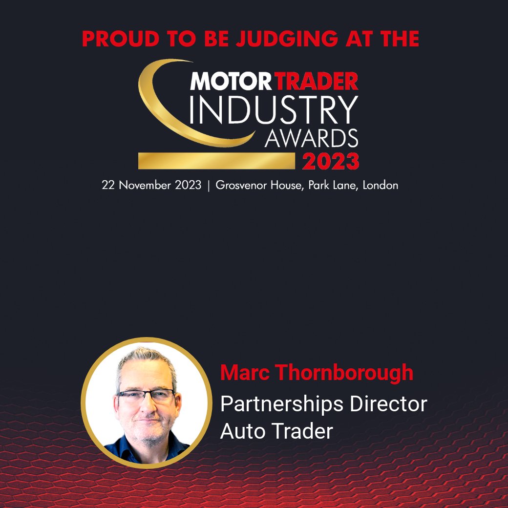 Good luck to those entering this years MotorTrader Awards, always inspiring to be be a part of it #MotorTrader