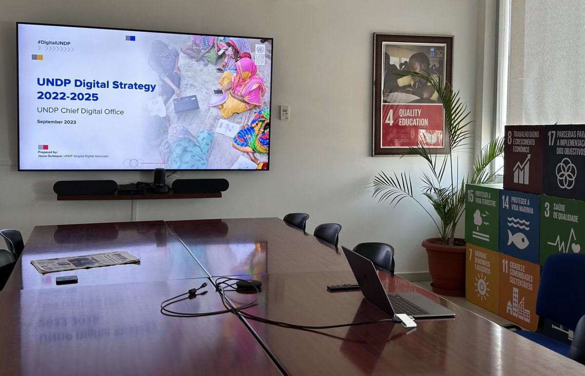 jesuskiteque's tweet image. I had the privilege of presenting the UNDP Digital Strategy 2022-2025 to the CO, and discussing the role of tech &amp;amp; innovation in accelerating the work we do and in supporting countries to achieve the goals of the #2030agenda.
#DigitalUNDP #sustaindabledevelopmentgoals #sdgs
