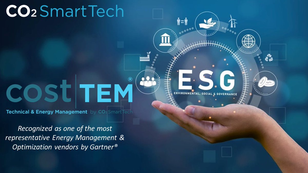 Gartner® has published its Market Guide for EMOS (Energy Management Operation Systems) including, for the second consecutive year, cost|TEM, our energy &amp; ESG management system.