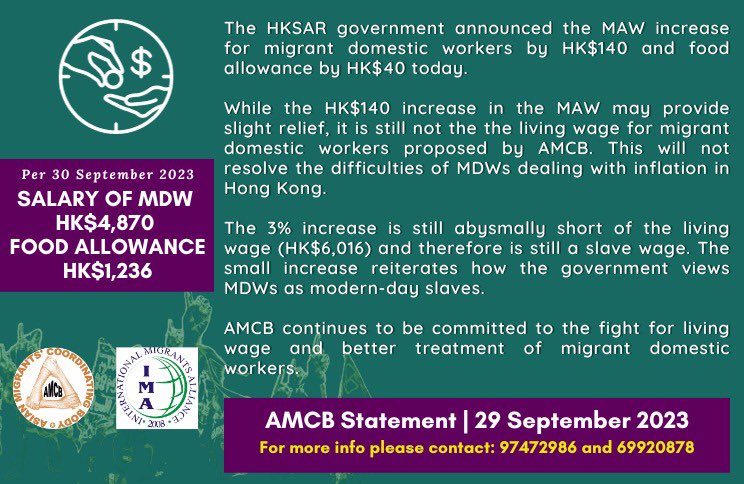 AMCB-IMA (@asianmigrantshk) on Twitter photo 