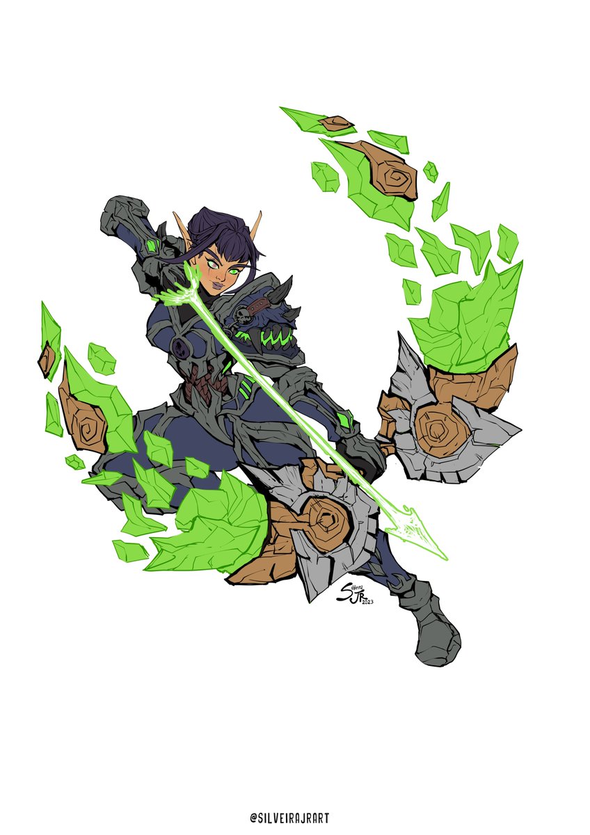 silveirajrart's tweet photo. #Commission ©  World of Warcraft Original Character Artwork made for @sshiria_. Thank you!  

⭐MY COMMISSIONS ARE OPEN! DM for more informations! :)      

#silveirajrart #worldofwarcraftart #CommissionArt #WOW #ffxiv #rpg #fantasyart #artists https://t.co/YZra1Lownd