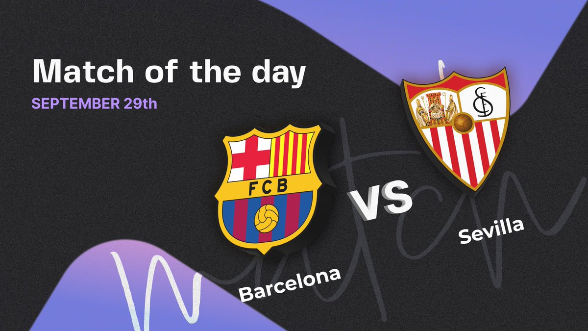 The weekend starts with a beautiful #derby: #Barca vs. Sevilla. 

Let's delve into the stats: 🥸

Historically, FC Barcelona has won 32 out of 44 rendezvous, while Sevilla has only won 5. (Draws don't matter; we're here for some Ws.) ✅

So, odds of 1.39 on Barca make sense. But