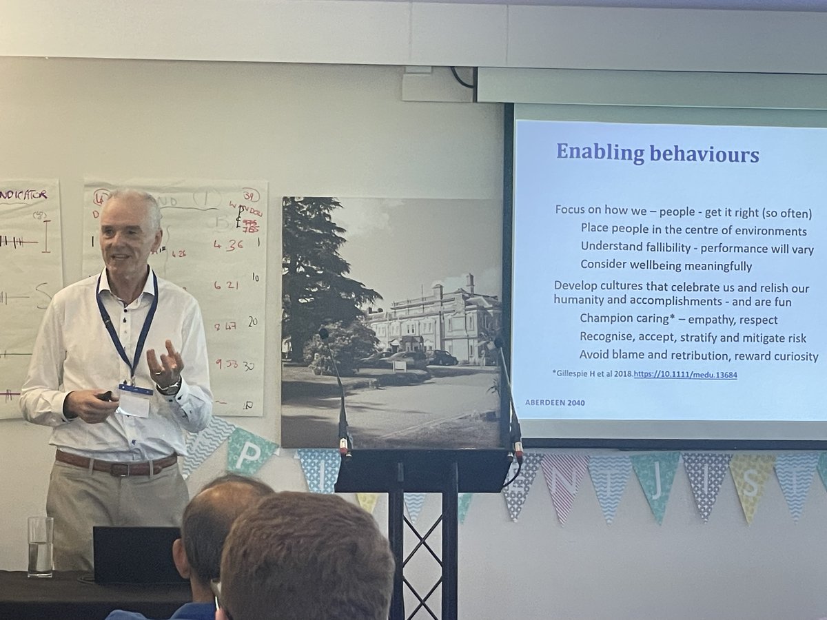 Next on the agenda for the Advanced Leadership &amp; Management Course, Prof. Peter Johnston discussed the importance of human factors in the delivery of pathology services - creating systems that help people to function at their best and the importance of situational awareness.