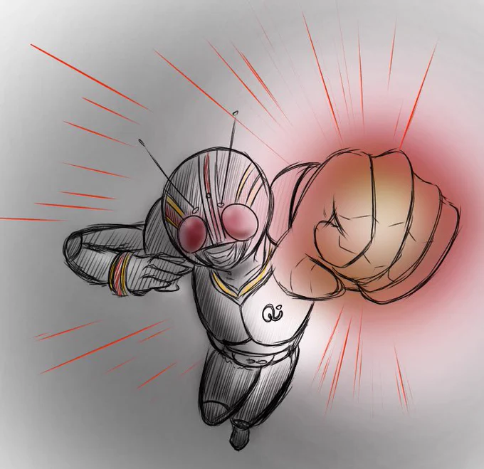 ライダーパァァァァンチ!!! 