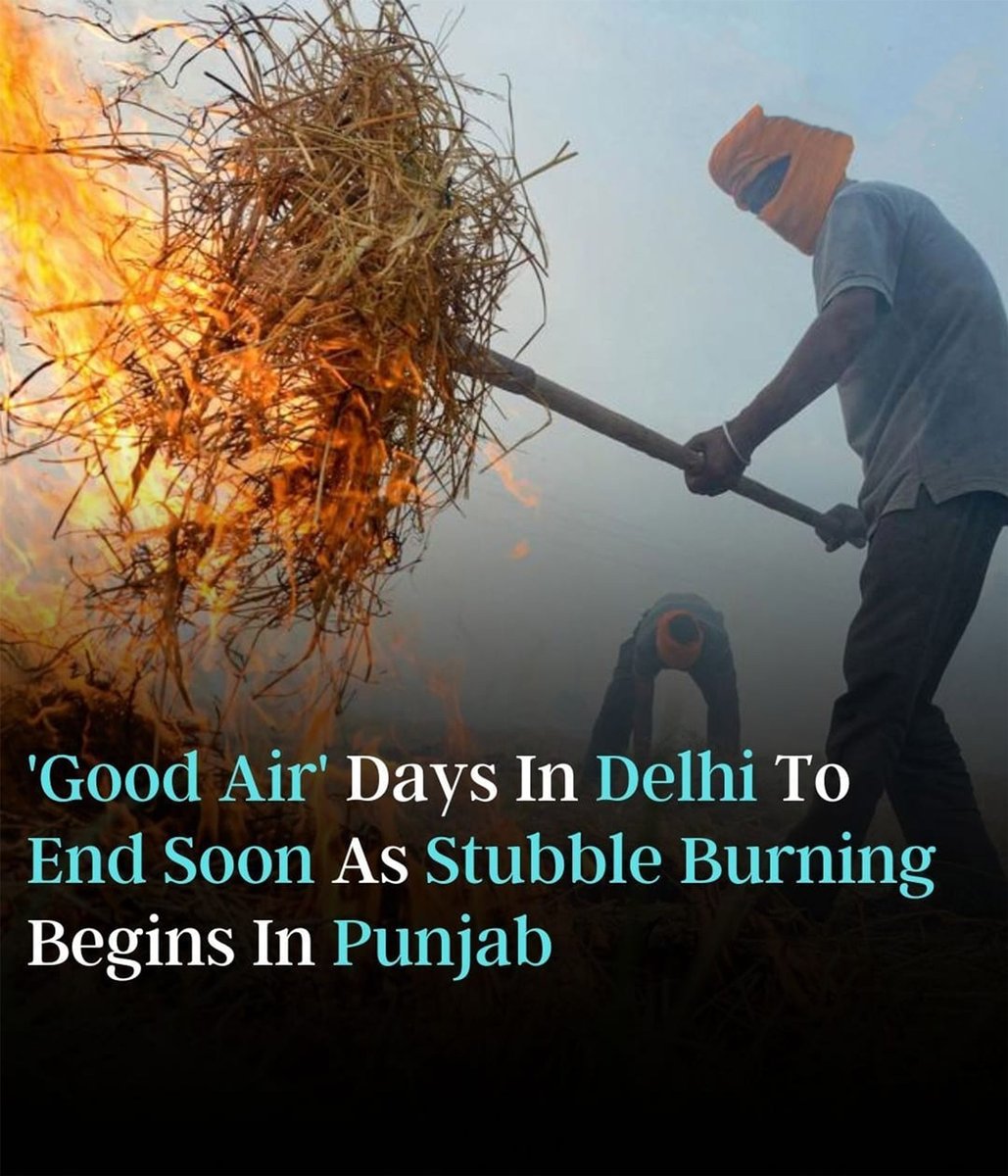 over the last several years, stubble burning in the city's
neighboring states choked Delhi during winters.
#CleanAirDelhi #Punjab #india #Delhi #stubbleburning #stubble