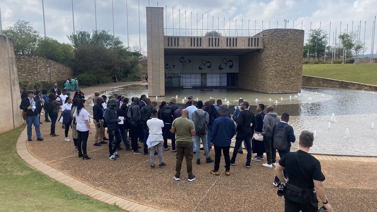 Delegates of the 9th UNESCO Africa Engineering Week and 7th Africa Engineering Conference are sightseeing today. Here we are at Freedom Square in Tshwane, Gauteng. #UNESCOAEW #AfricaEngineeringConference #EngineeringExcellence #ECSA @theofficialfaeo