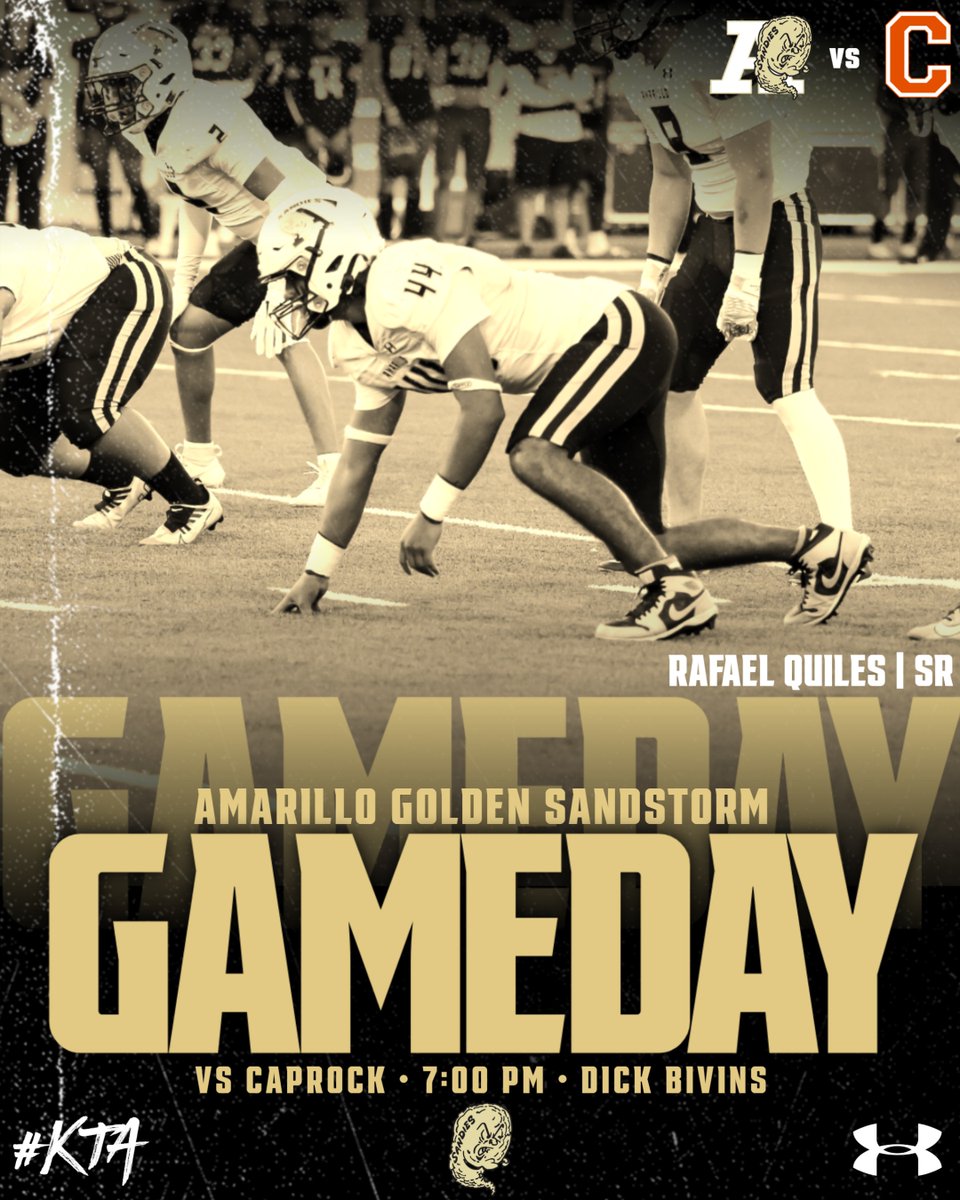 Amarillo Golden Sandstorm Football tweet media