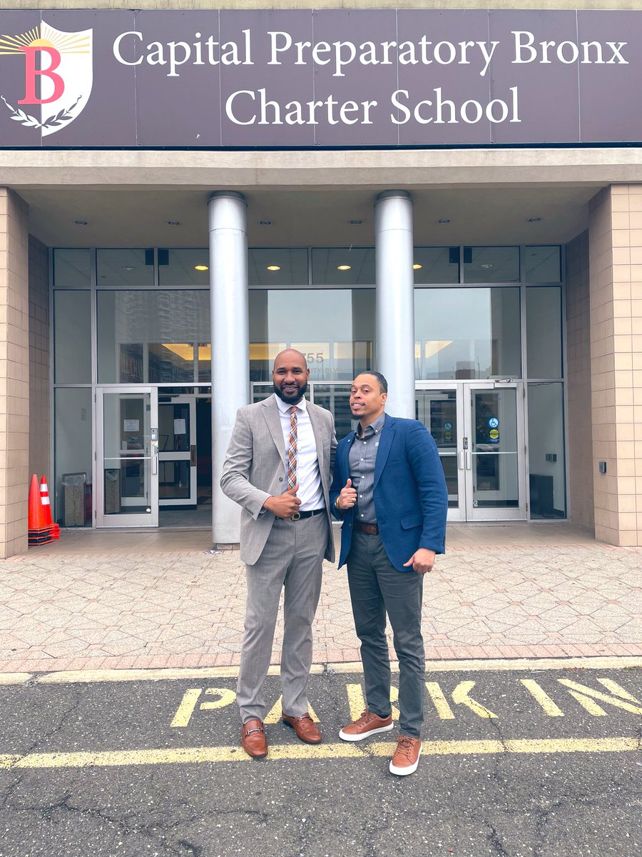 A pleasure meeting with Principle Brown &amp; the Capital Prep Bronx Charter School Faculty yesterday.

With this state of the art facility &amp; I can see why Bronx families are lining up to be a part of your program.

#StudentSafety
#FirstNETFirst
#BronxStrong