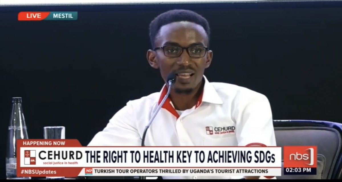 nbstv's tweet photo. Seth Niwesiga: Young women and girls do not reach out to the traditional birth because they are the most accessible. Why we try to stamp on them and deligitmize their work is because the efforts to promote quality care.
#UCHD2023
#NBSUpdates #HealthConference23 https://t.co/o81P3dbzfu