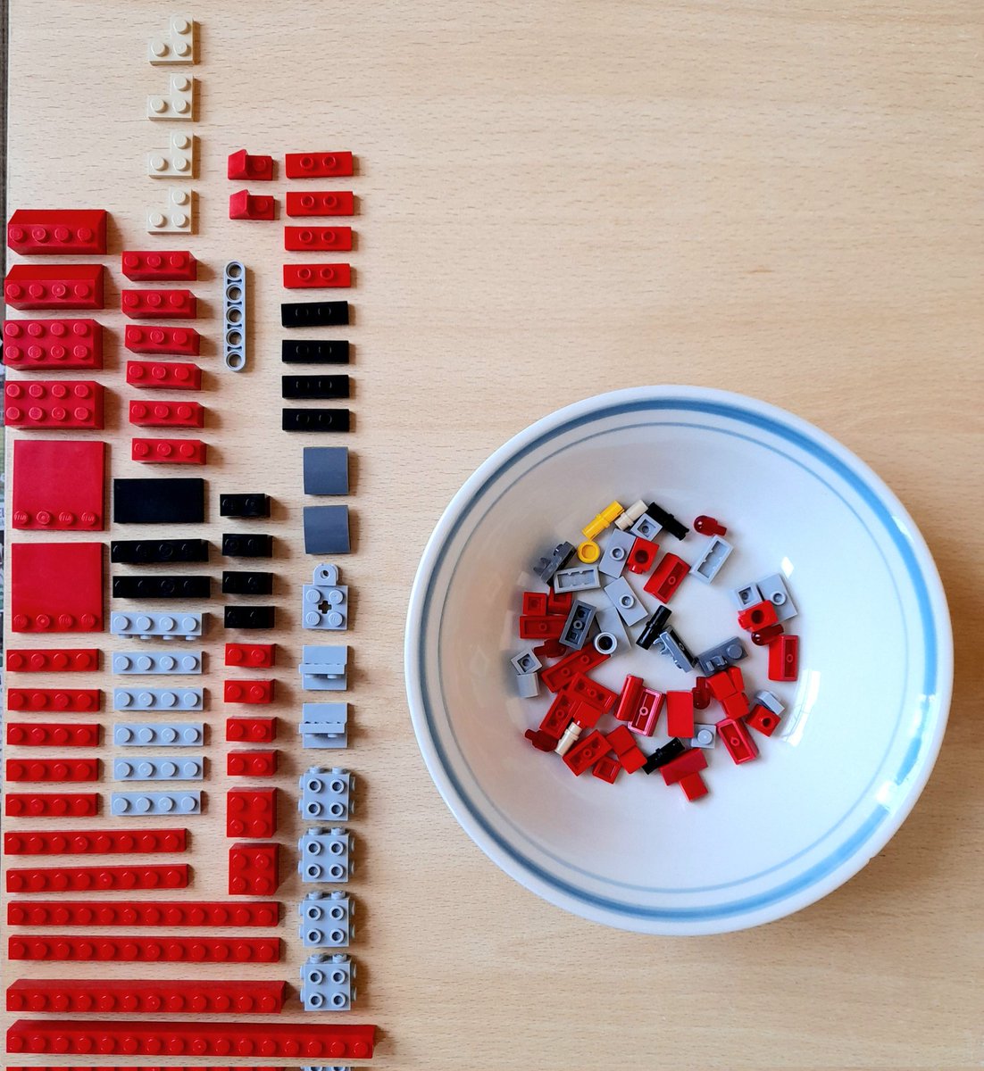 RogerMaybank's tweet photo. Lego Chevrolet Corvette. Bag 3 of 9. Bag. Knoll. Build. #Lego #afolwacs https://t.co/sUt7GHaLRx