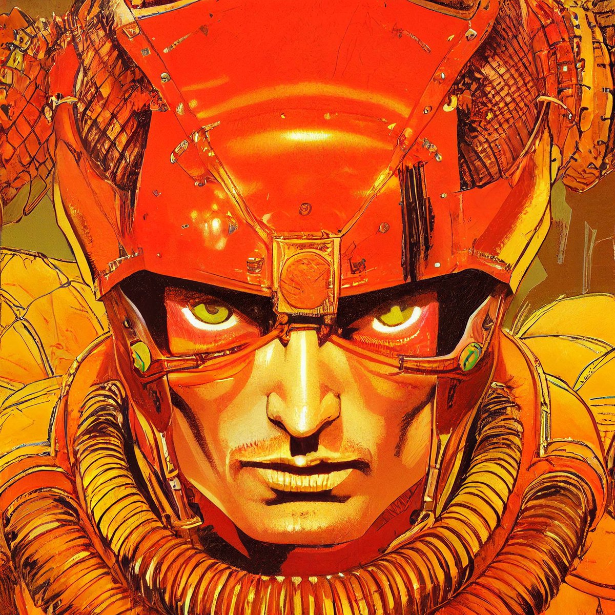 Ashes to ashes, funk to funky
We know Major Tom’s a junkie
Strung out in heaven’s high
Hitting an all-time low

My mother said, to get things done
You’d better not mess with Major Tom

David Bowie

▫️▫️▫️

🔸🚀 MAJOR TOM | by Szines Lazlo
opensea.io/collection/omn…