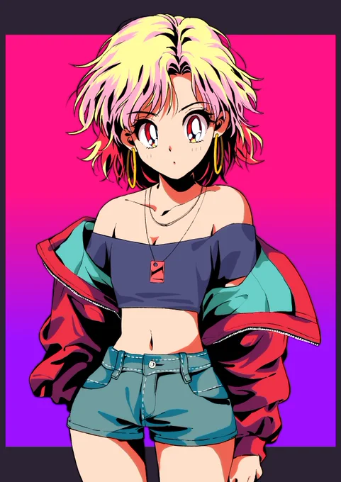 創作も版権も描きます 80's-90'sにかけての作風や絵柄がすきです 絵のお仕事も募集してます #芸術の秋ということで作品あげてるアカウントフォローしませんか