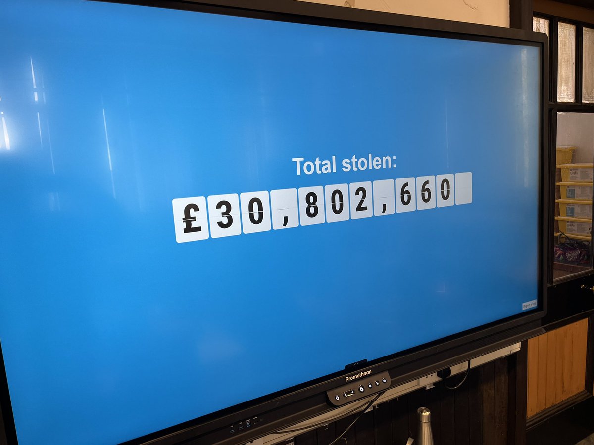 MrWilsonCompSci's tweet image. S3 Computing enjoyed being bank robbers for the day, familiarising themselves with the Command Line Interface and the challenges facing businesses in relation to cyber security. Oh, and figuring out how much food we could get from Maccies for 30mil! @DumfriesAcademy