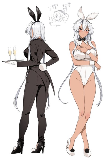 中秋の名月なので 武蔵さん🐰 