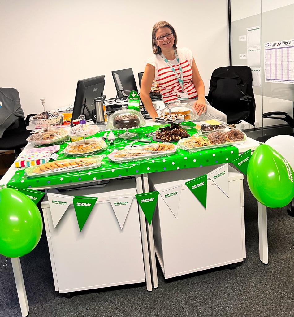 YCHealthcare's tweet photo. All this gorgeous goodies for our MacMillan coffee morning @SarahRaynerYCH https://t.co/WOA8j2m8cc