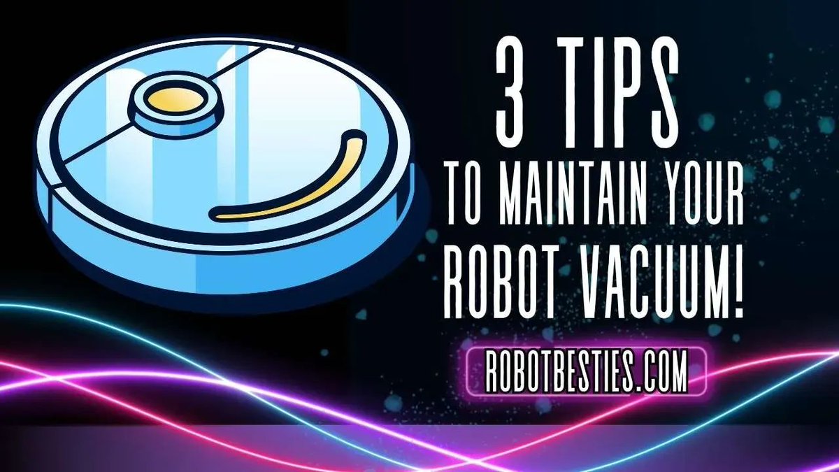 Robot vacuums are the perfect clean-up companions! Here are three tips to keep your robot vacuum going strong: buff.ly/44rObqy #RobotVacuums #RobotBesties #CleaningTips #HouseholdTips