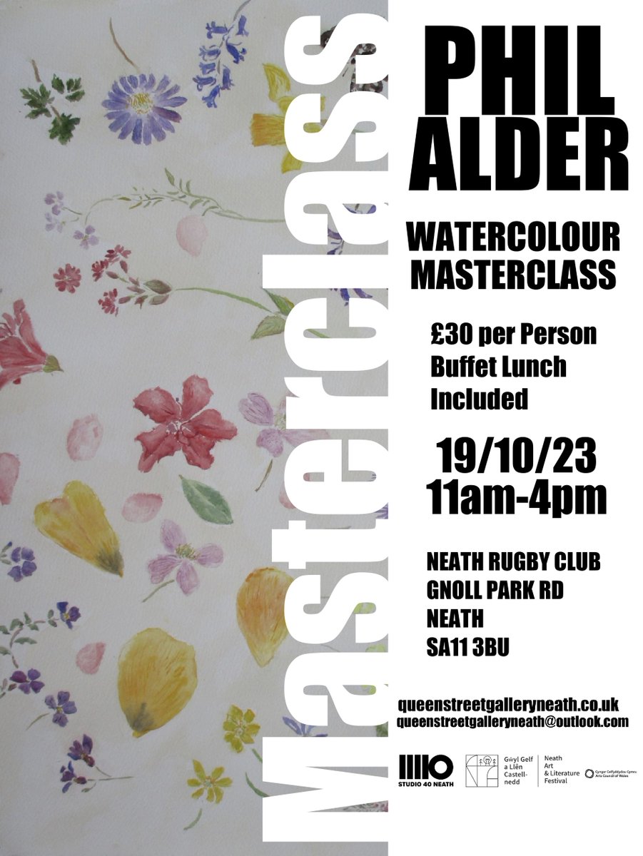 queenstneath's tweet photo. Watercolour Masterclass with Phil Alder

Book Here: https://t.co/F3FJmDLl2K

#art #artist #workshop #welshart #neathartandliteraturefestival #nalf https://t.co/qFz0MiV0sk