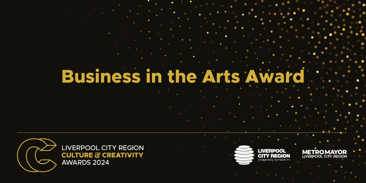 The LCR Culture & Creativity Awards are back ✨ Help us recognise the amazing businesses that are leading the way for arts, culture and creativity across our city region. Who do you think deserves to be awarded Business in the Arts 2024? Nominate now 👉 lcrcultureawards.co.uk