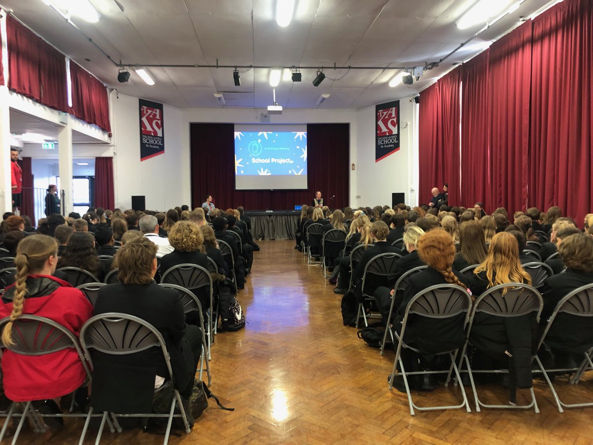 Another fab assembly this morning from In Charley’s Memory, this time for year 8. Their message of support is so important for our students. What an amazing organisation.