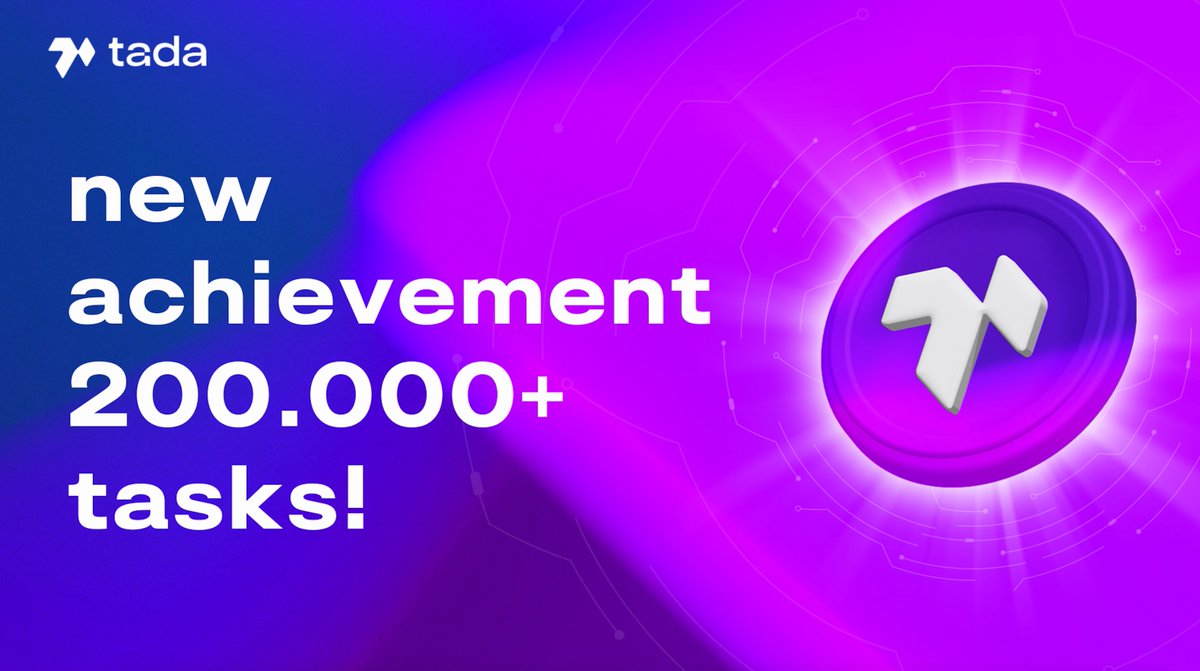 Hey everyone! 🎉

Exciting update from <a href="/Ta_da_io/">Ta-da</a>'s beta: we've hit over 200k tasks completed! 🚀 Way beyond our expectations😃

If we reach the 1M challenge, we're committed to rewarding our best users. If you haven't joined yet, it's not too late😉

For the rest, good luck🚀