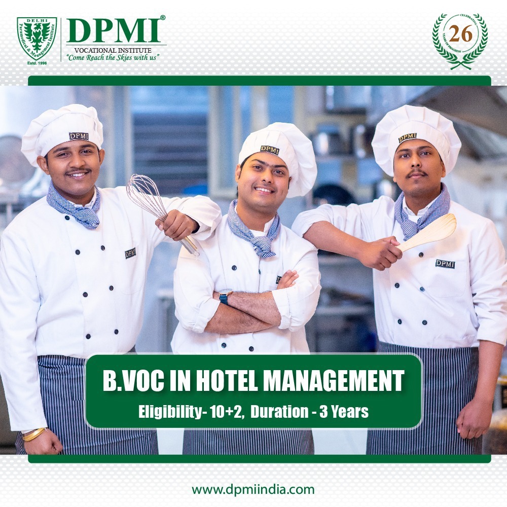 dpmi_india's tweet photo. Join our Hotel Management Degree/Diploma Program with well-known reputed HM Institute DPMI.
Visit: https://t.co/DYFnbuB3Cs
#FrontOfficeOperation #HouseKeeping #FoodProductionTechnology #HotelManagementCourses #DiplomainHotelManagement #BVocinHotelManagement https://t.co/fWeivOX3gZ