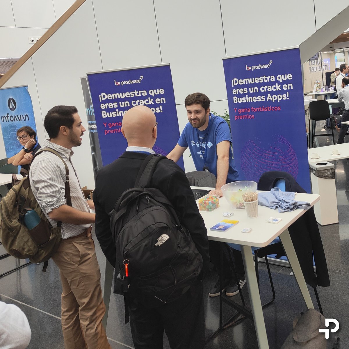 ProdwareES's tweet photo. ¡Estamos en el #evento #BizzSummit2023! 🙌
Nuestros compañeros @PowerPlatformC y @JaumeCRM lo han dado todo en su sesión sobre 👉 Escenarios prácticos para la #innovación con #PowerPlatform.
Te esperamos en nuestro stand de #Prodware con muchas sorpresas😉
@bizzsummites #Prodware https://t.co/pzxslgpjoX