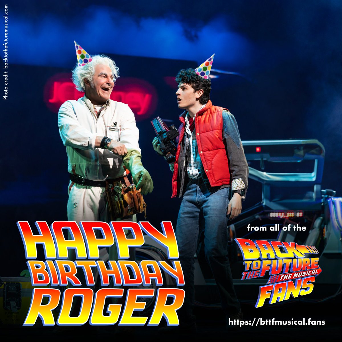 bttfbwayfans's tweet image. Happy birthday to the legendary @rogerbartoffic who plays our favourite eccentric scientist #DocBrown on #Broadway in @BTTFBway 🥳

We hope you have a truly fantastic day, Roger! 🎉

🎼 This one’s for the dreamers… like you! 💙

#bttfbway #bttfbroadway #backtothefuturebroadway