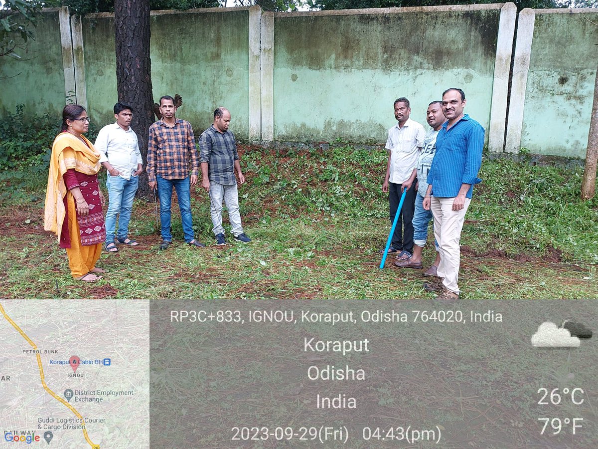 KoraputRc's tweet photo. #Swachhata Activities at IGNOU RC, Koraput https://t.co/sQ3P4u7PuL