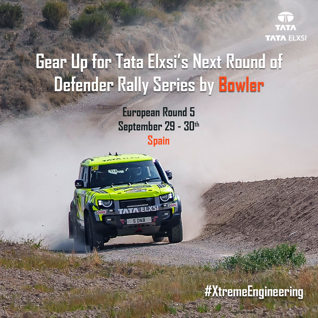 tataelxsi's tweet photo. Rev up your engines and get ready for the ultimate off-road adventure!
The IX Rallye TT Guadalajara is more than a race; it's a celebration of off-road adventure and camaraderie.
Stay tuned: https://t.co/Bky42gdxUr
#TataElxsi #Spain #Europe #XtremeEngineering #Bowlerdefender https://t.co/ed3oxW5G2G