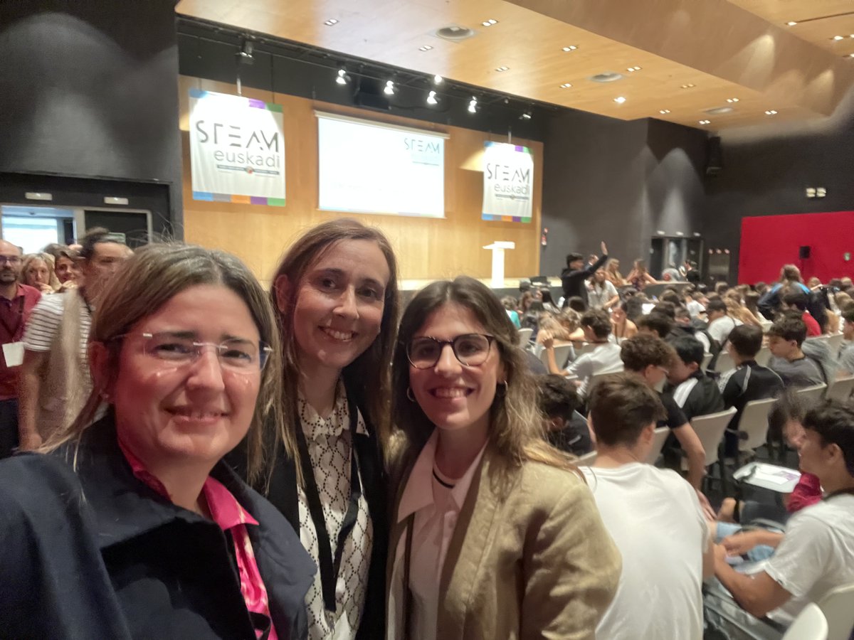 inetum_es's tweet photo. ¡Gran iniciativa para incentivar y promover vocaciones #STEAM entre nuestros más jóvenes!

Asistimos a #STEAMSare 2023, jornada de orientación profesional para alumnado de 4º ESO en el País Vasco.

@Innobasque @BEC_Bilbao

#STEAMSare #STEAMEuskadi
#formación #tecnología
#Inetum https://t.co/AUeJru4peW