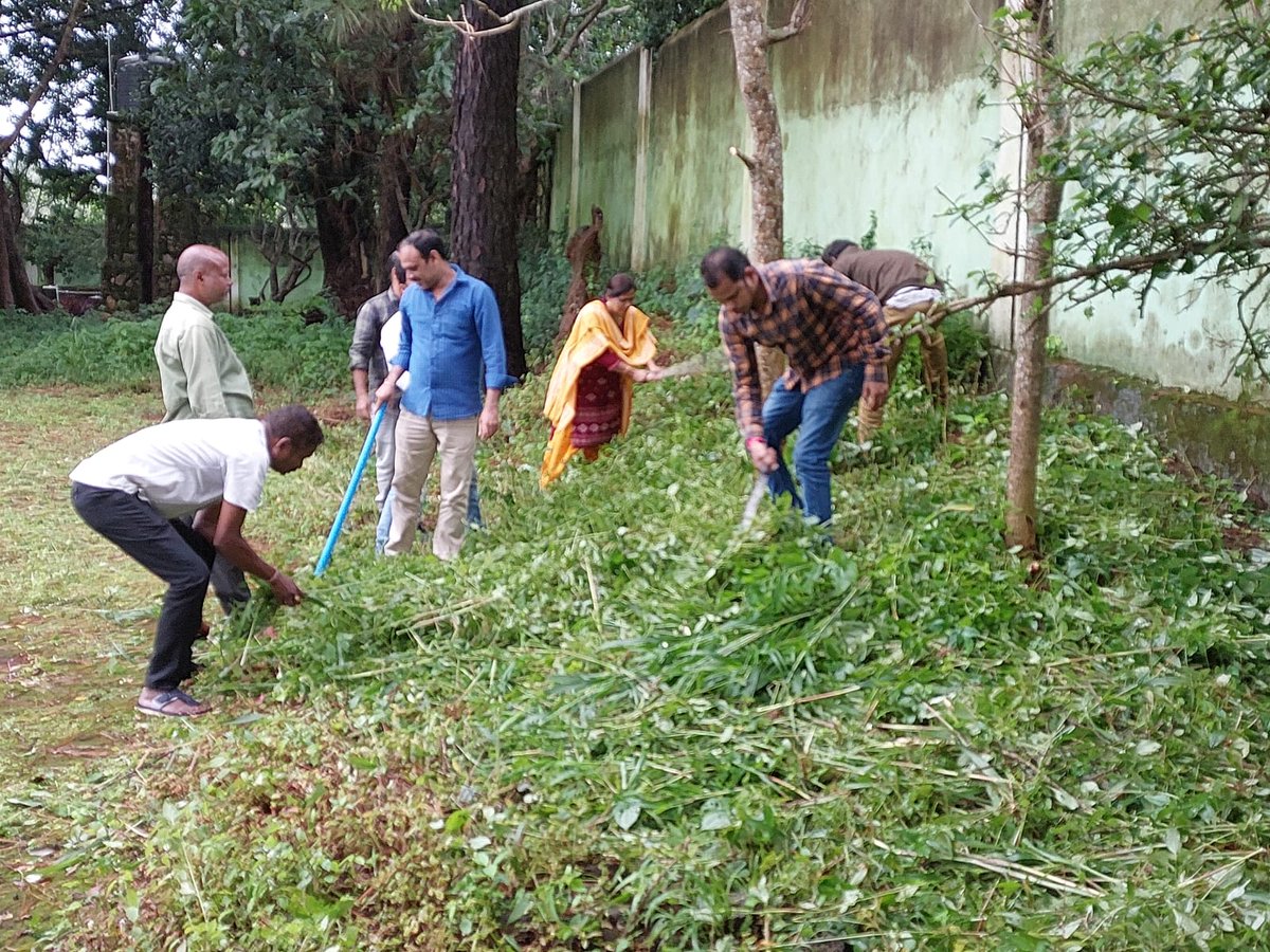 #Swachhata Activities at IGNOU RC, Koraput