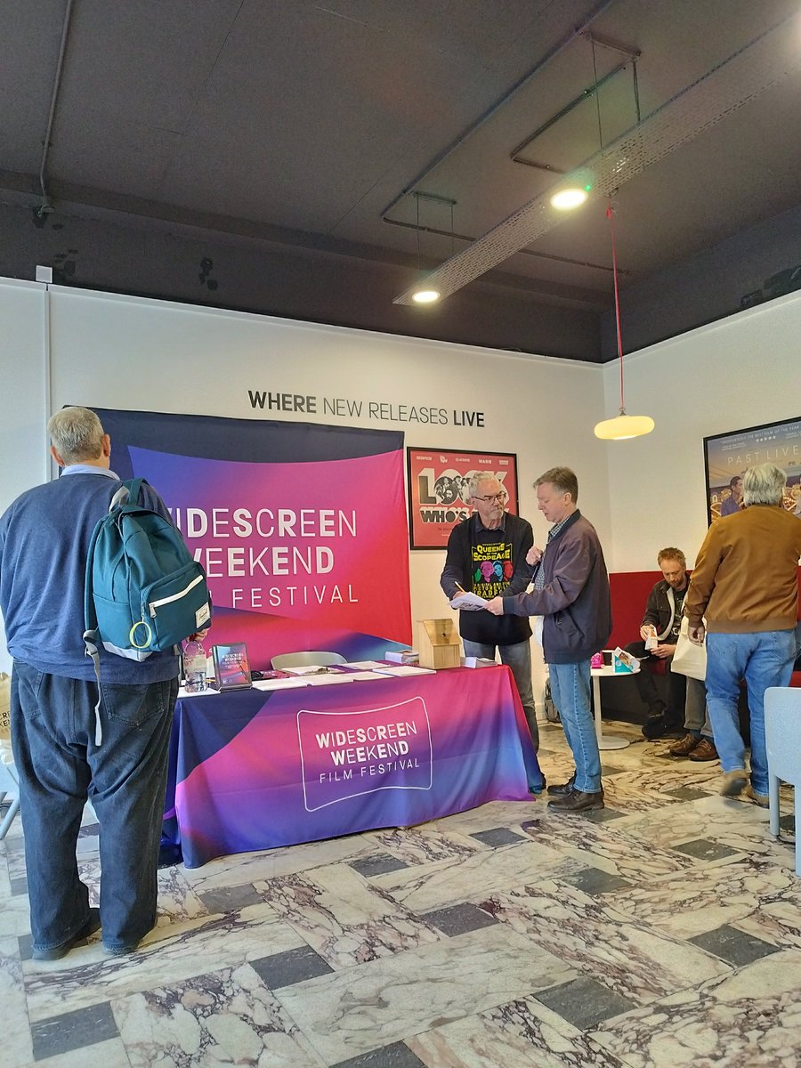 SMGvolman's tweet photo. Great day @MediaMuseum shooting footage of our volunteers helping out at #WidescreenWeekend. https://t.co/q8MzzqcmDH