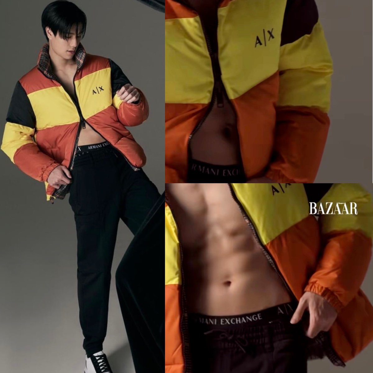 mandyvita10's tweet photo. My highlights ❤️😳😘😍📸

cr. bazaarthailand ig
#phuwintang #pondphuwin #ArmaniExchange #AXfw23 #WeBeatAsOne https://t.co/2UK6rg9pYI