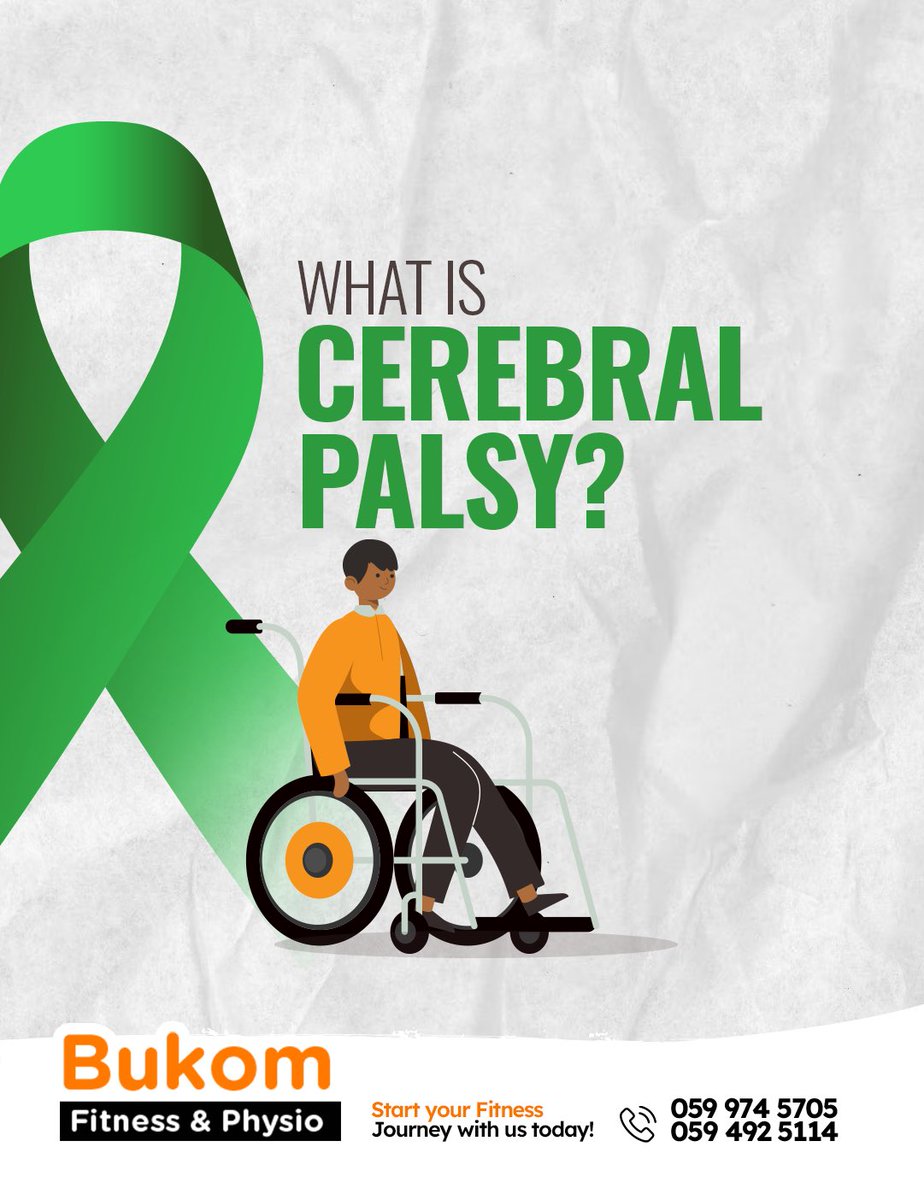 BukomFitPhy's tweet photo. It’s is the most common Physical disability in Childhood. It is a non-progressive neurological disorder caused by brain injury or malformation while the child’s brain is developing. https://t.co/h6o4yNkevf