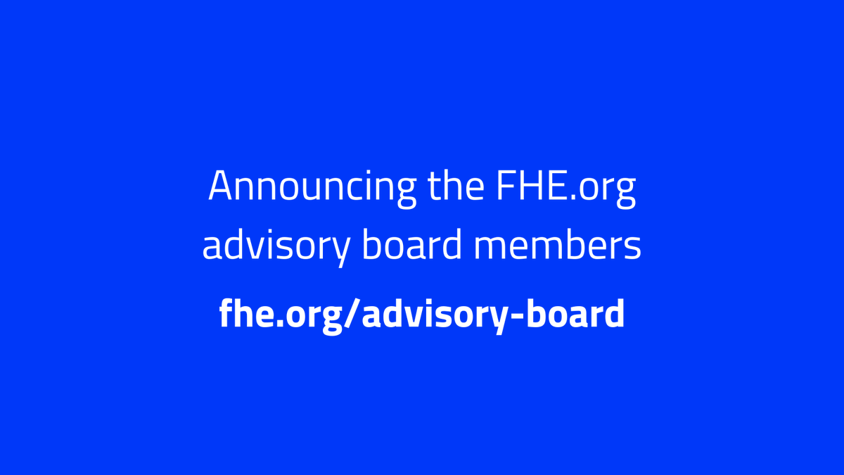 FHE.org tweet media