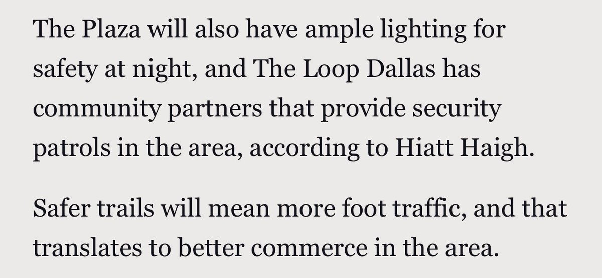 LoopPlaza is another Trinity-esque boondoggle to create more space for open air drug deals that are common on this end of the Katy Trail… dallasnews.com/opinion/editor… @amuse @caraathome @KatyTrailWeekly @KatyTrail @JesseForDallas