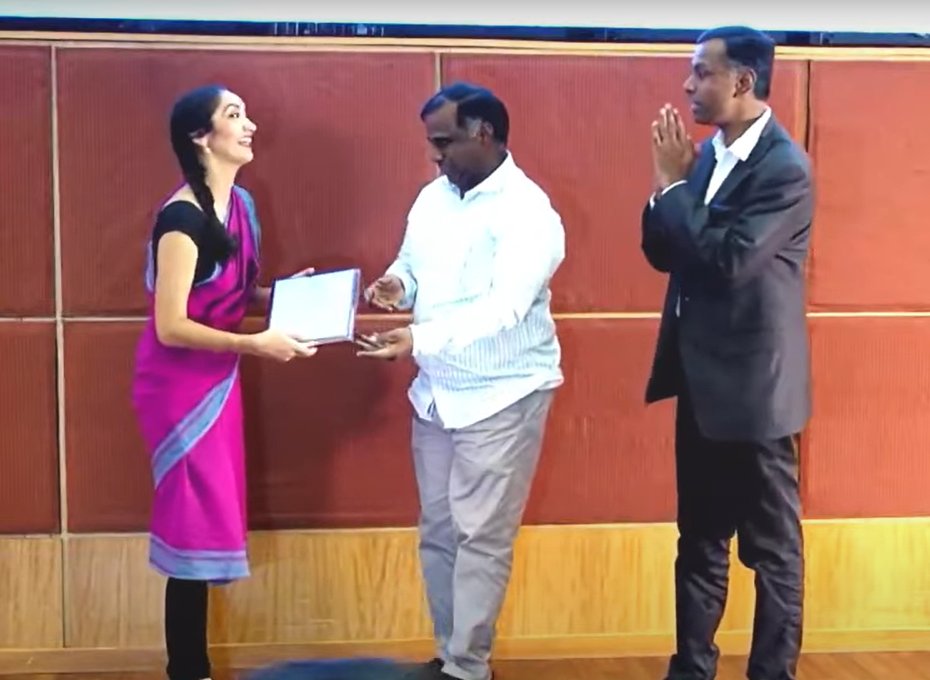 <a href="/StJohns_Blr/">St. John's National Academy of Health Sciences</a> <a href="/VyutiC/">Vyuti Dance Company</a> #ProfShettyLecture: Rev Fr Jesudoss Rajamanickam Director <a href="/StJohns_Blr/">St. John's National Academy of Health Sciences</a> &amp; #RevDr J Charles Davis ADC@RI <a href="/StJohns_Blr/">St. John's National Academy of Health Sciences</a> Honor the #ArtistDirector Aranyani Bhargav