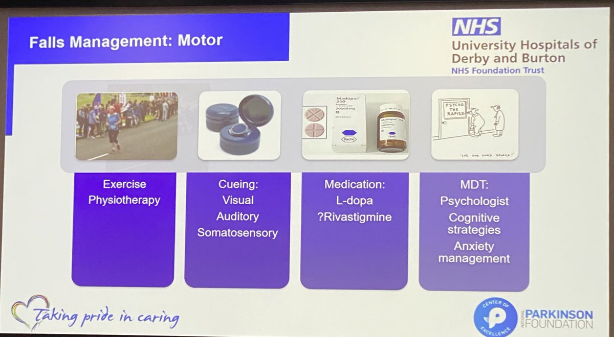 Falls management in motor factors #PD #falls #BGSConf 👇👇👇