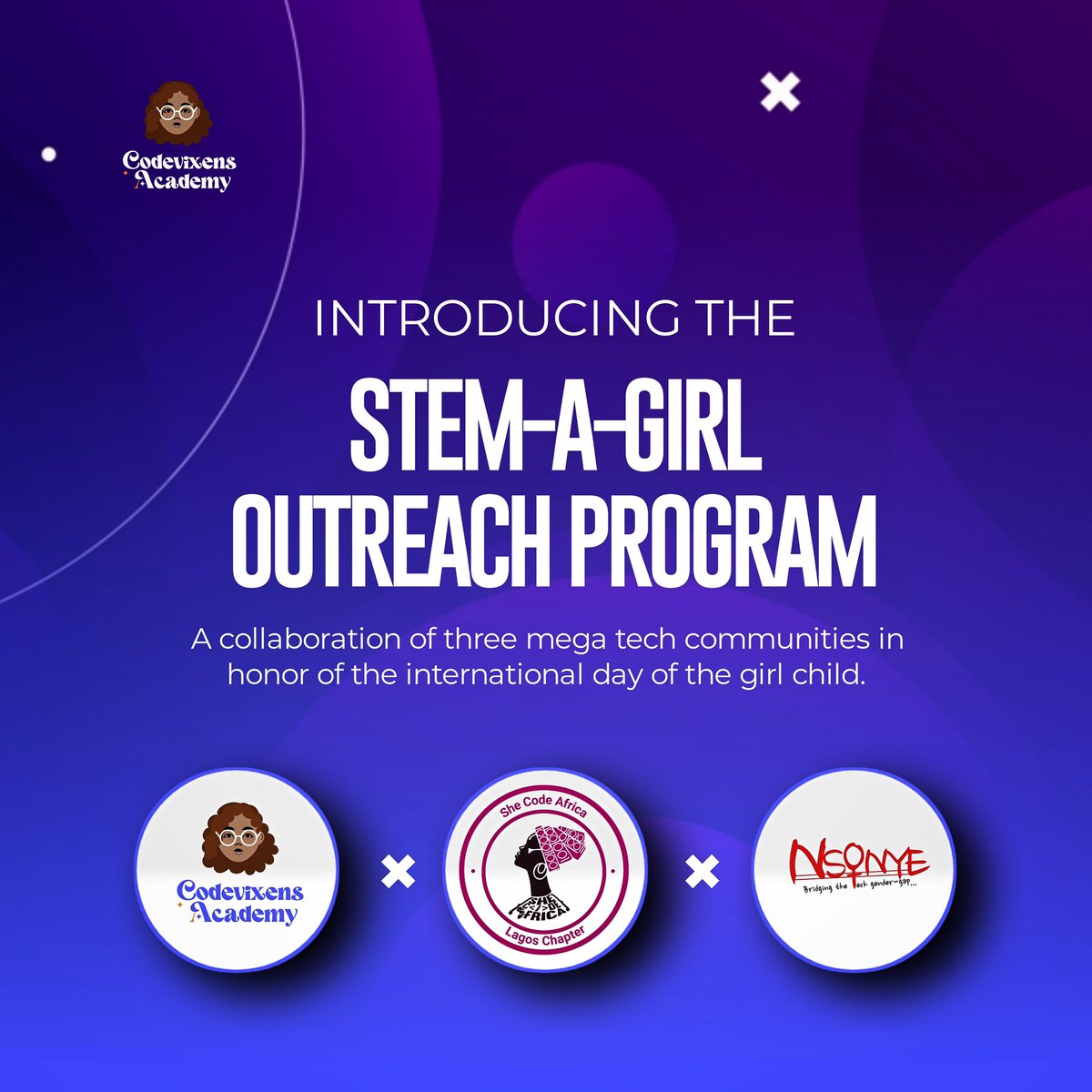 Codevixens's tweet photo. Techies!π
Codevixens Academy is teaming up with @SheCodeAfrica and @Nsonye_ to bring engaging tech education to school, empowering students with indispensable tech skills and fostering a diverse and inclusive tech community.
Stay tuned for inspiring workshops and collaborations! https://t.co/LLHbOVuZU7