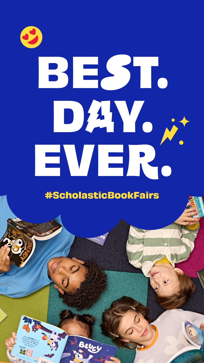 Get ready for our <a href="/Scholastic/">Scholastic</a> Book Fair next week, October 2-6!  We will have family  shopping hours on Monday, October 2 from 4-6pm. Visit scholastic.com/bf/woodridgeel… to set up your eWallet! <a href="/WElibraryAHISD/">Woodridge Elementary School Library</a>