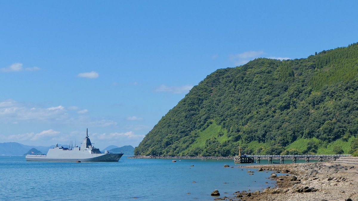 GakuHayato's tweet photo. 護衛艦みくま
鹿児島音響測定所
2023.09.28
#護衛艦みくま
#みくま
#FFM4
#多機能護衛艦
#もがみ型護衛艦
#MogamiClass https://t.co/B7LJTrFRk8