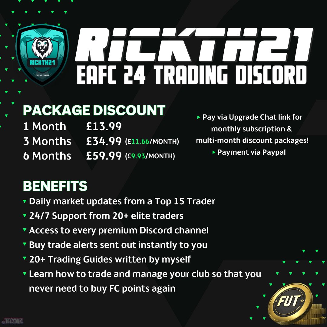 🔥📷🚨#4 FREE Patreon Spots Giveaway🚨📷🔥

WIN 1 MONTHS FREE SUBSCRIPTION!🥰

upgrade.chat/rickth21

To enter you MUST DO ALL BELOW:

- Like + Retweet❤️🔁
- Follow my twitter <a href="/Rickth21/">Rickth21</a> + @Tecalz ✅✅
- Join our discord discord.gg/2zUvFfrSFN 🫡

Winner drawn next week! GL!💚