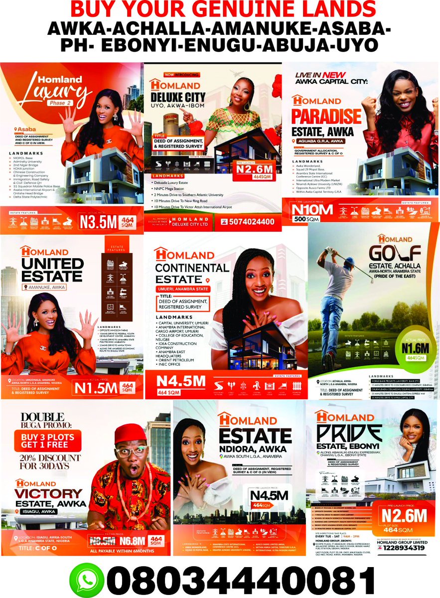 emmaibemere's tweet photo. Let me help you get started on your land ownership in South East and South South of Nigeria.

Let's talk +2348034440081. https://t.co/ybyOvFLd1V
