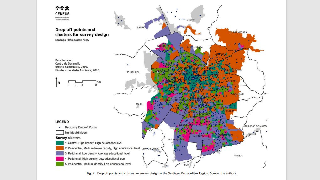 Hoy nos publicaron artículo científico en el journal Cities en el que analizamos barrios del Gran Santiago, la presencia de puntos limpios, y la probabilidad de reciclar. Podemos compartir la pregunta de ¿Quién usa los puntos limpios? Va hilo con resultados y link descarga gratis