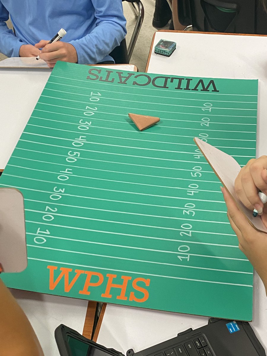 #ocpsRYS stop #1 visiting the AMAZING <a href="/ParkersGeocats/">Stewart Parker</a> from <a href="/WPHS_OCPS/">Winter Park High Sch</a>. These high schoolers are facing off in a gridiron review! (Look at those perfectly spaced fields🤩) Rock On! <a href="/CDLocps/">Curriculum and Digital Learning</a> <a href="/getyourteachon/">Get Your Teach On</a>