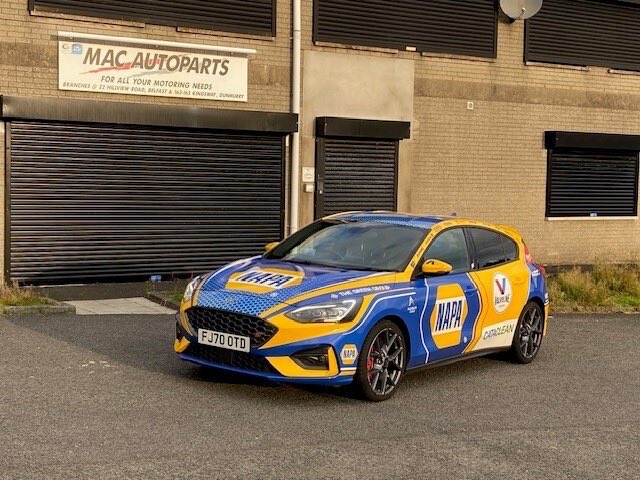 naparacinguk's tweet photo. 🔵🟡 #ISpyNAPA 🔎 The NAPA sales car made its way to Belfast last month to visit our valued customers.

Have you spotted the car out and about? Tag us with #ISpyNAPA in your pics 📸

#NAPARacingUK #NAPA #FordFocus #SalesCar https://t.co/JNeOMRgDDL