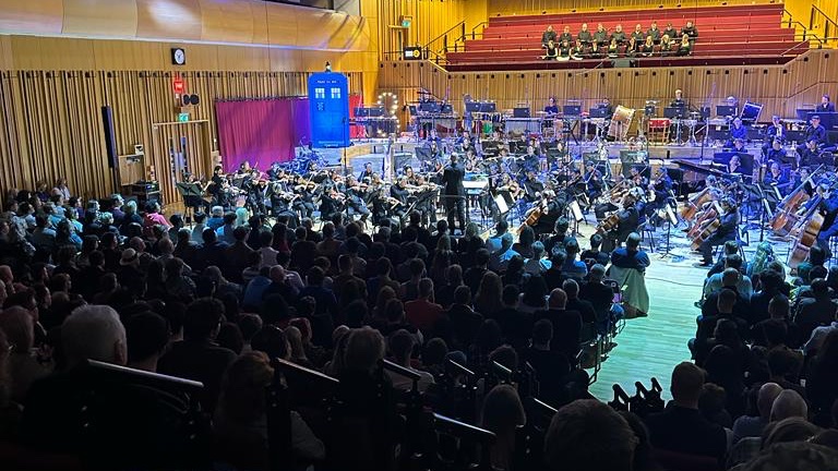 BBC NOW (@bbcnow) on Twitter photo Thank you to everyone involved in Doctor Who <a href="/60/">60</a>: A Musical Celebration🤩🎶
Shoutout to the musicians of <a href="/BBCNOW/">BBC NOW</a>, the <a href="/BBCSingers/">BBC Singers</a>, Presenter <a href="/jowhiley/">Jo Whiley</a>, Conductor Alastair King, the fantastic audience and <a href="/bbcdoctorwho/">Doctor Who</a> team!
Tune into the broadcast on <a href="/BBCRadio2/">BBC Radio 2</a> on 15 October Thank you to everyone involved in Doctor Who <a href="/60/">60</a>: A Musical Celebration🤩🎶
Shoutout to the musicians of <a href="/BBCNOW/">BBC NOW</a>, the <a href="/BBCSingers/">BBC Singers</a>, Presenter <a href="/jowhiley/">Jo Whiley</a>, Conductor Alastair King, the fantastic audience and <a href="/bbcdoctorwho/">Doctor Who</a> team!
Tune into the broadcast on <a href="/BBCRadio2/">BBC Radio 2</a> on 15 October