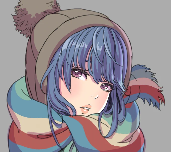 5年前に描いたしまりん。 