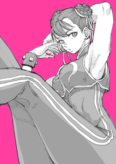 春麗。#ストリートファイター#格ゲーキャラ描こうぜ 